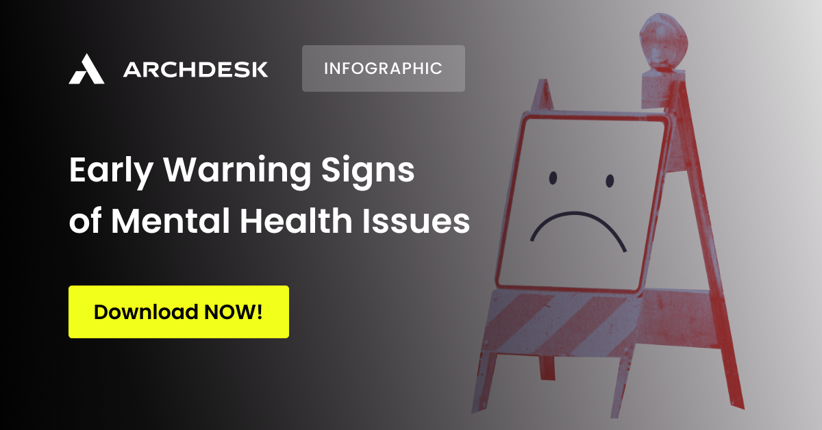 Infographic - Early Warning Signs of Mental Health Issues