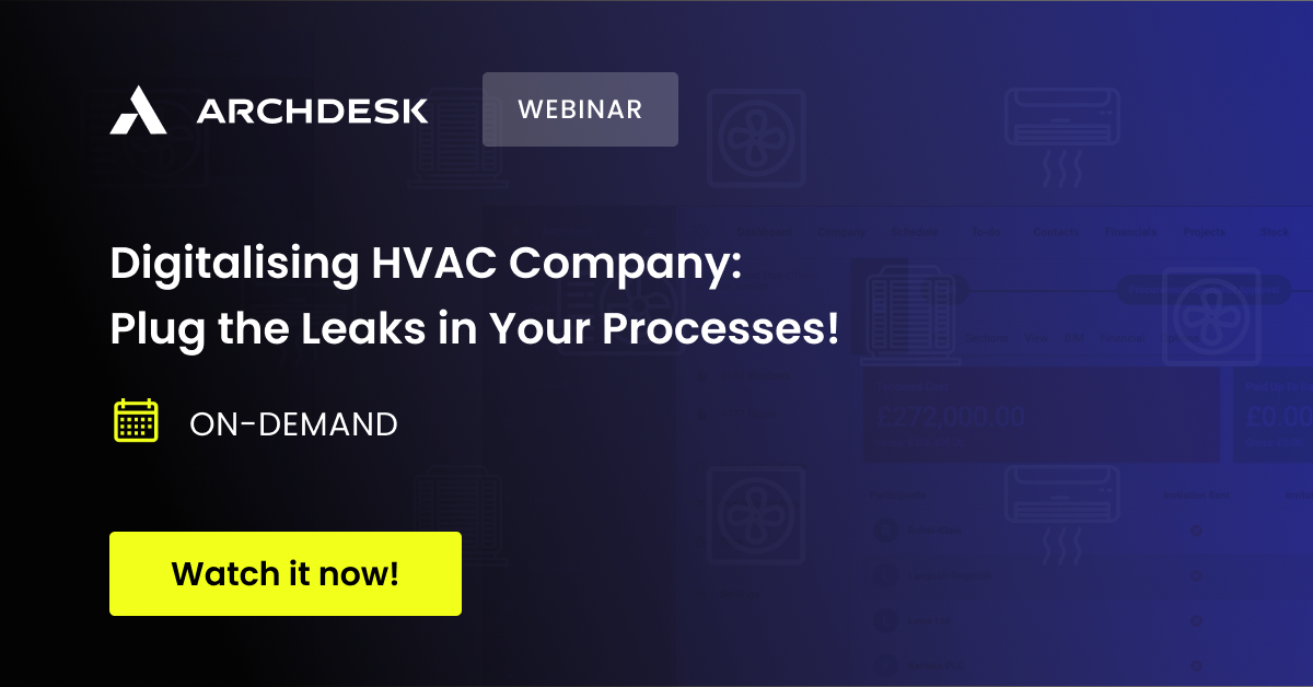 Webinar - Digitalising HVAC Company_ Plug the Leaks in Your Processes!