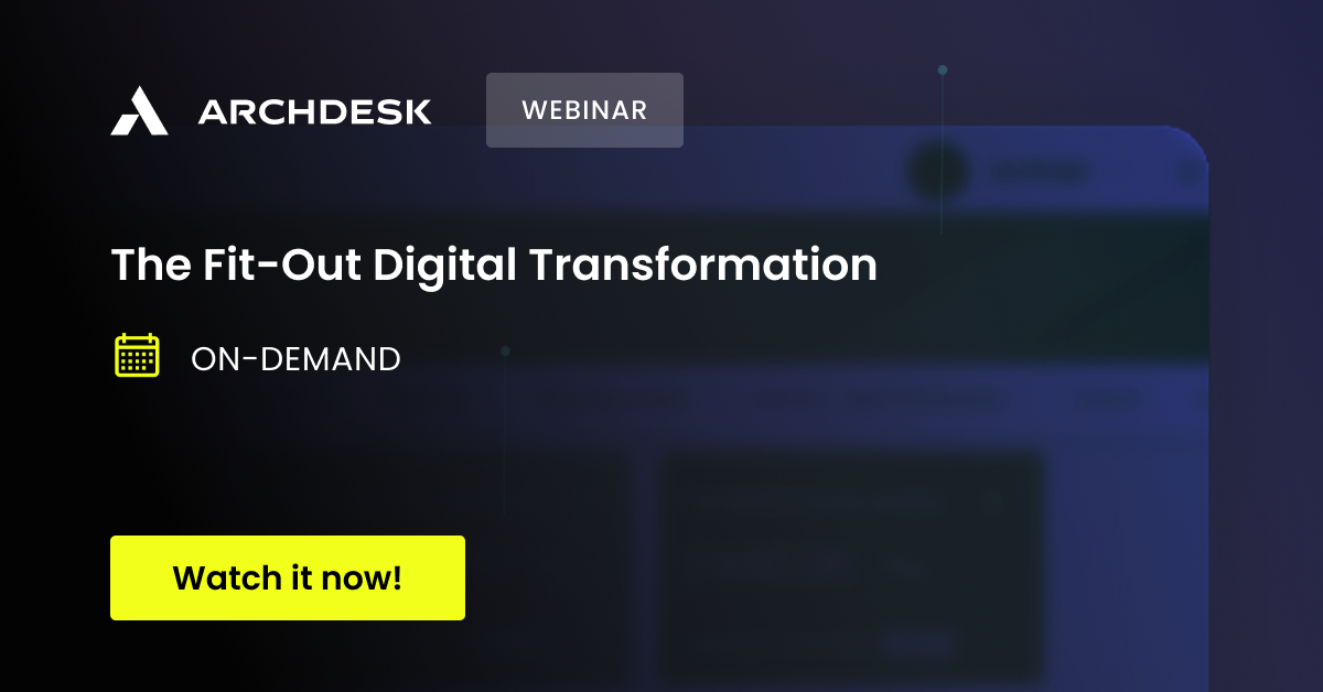 Webinar - The Fit-Out Digital Transformation